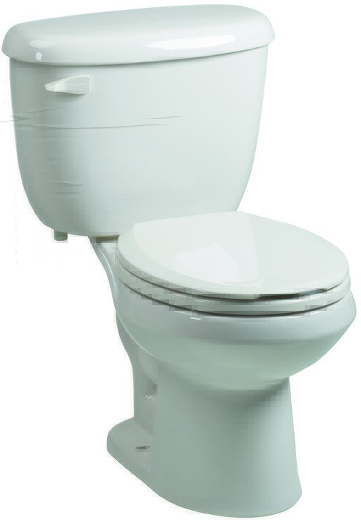 Abingdon Toilet Express 1.6 gpf, Standard Round, 12" Rough-in (Model 7001)