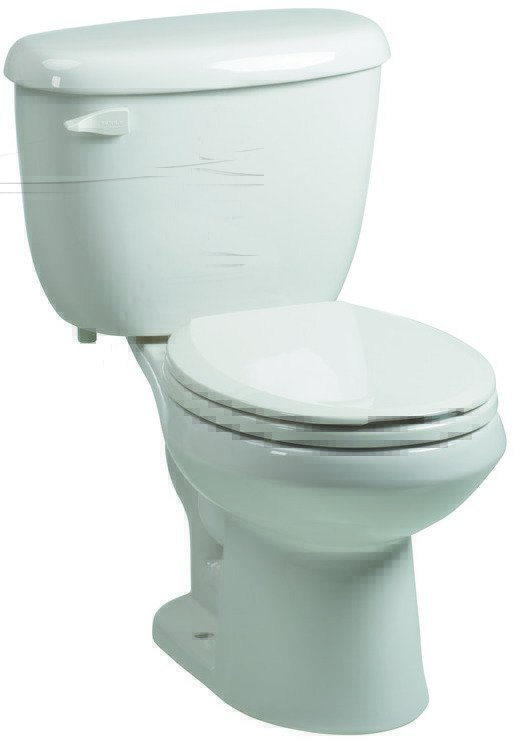 Abingdon HET Toilet Express 1.28 gpf, Standard Round, 12" Rough-in (Model 7021)